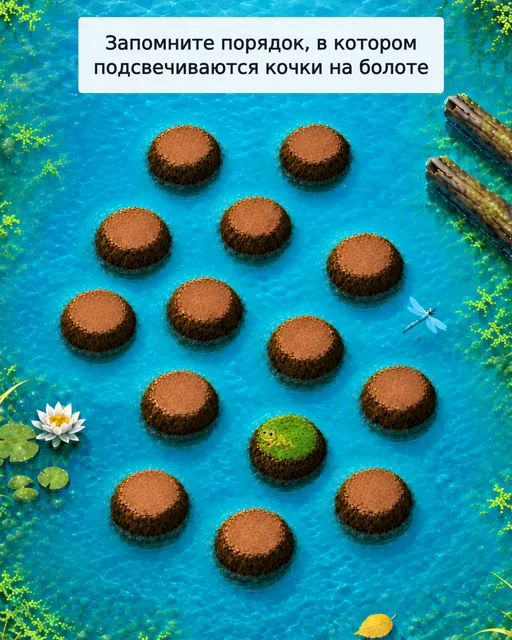 Болото — кочки
