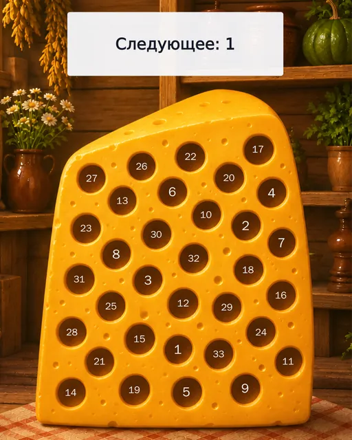 Кусок сыра