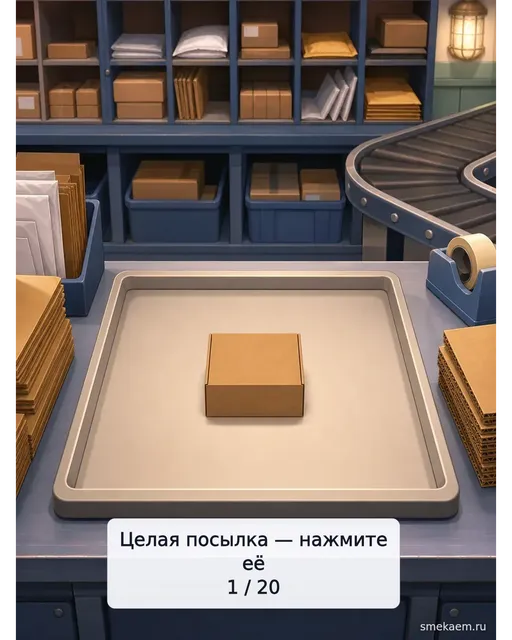 Сортировка посылок